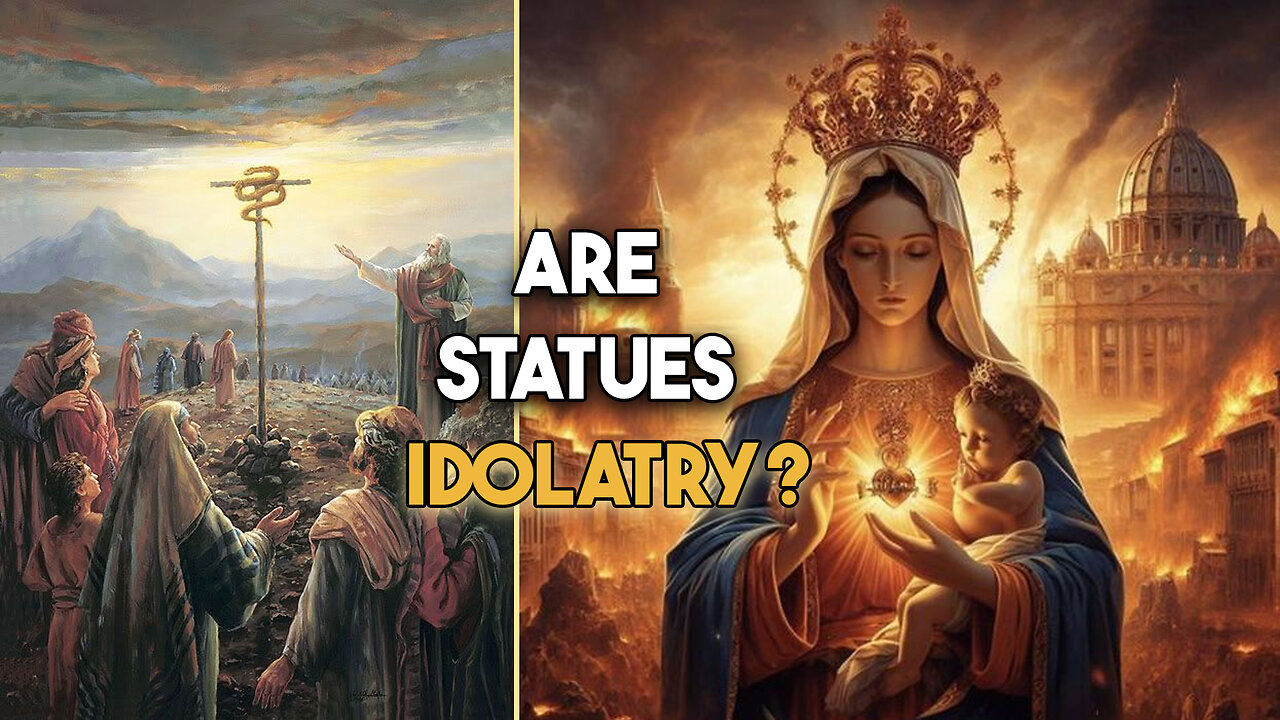 Are Statues Of Mary & Jesus IDOLATRY? | Sam Shamoun Refuting The Butchering Of Exodus 20