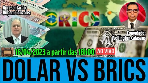 Dolar vs BRICS | Lula vs Haddad | Part. Wellington Calasans | Live Geoforça