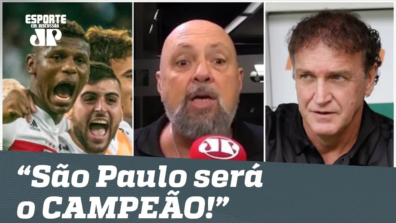 "O São Paulo será o CAMPEÃO paulista de 2019!", dispara narrador