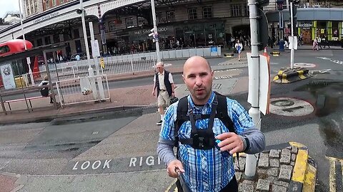 vlog at Victoria station. London GoPro 12th July 2023