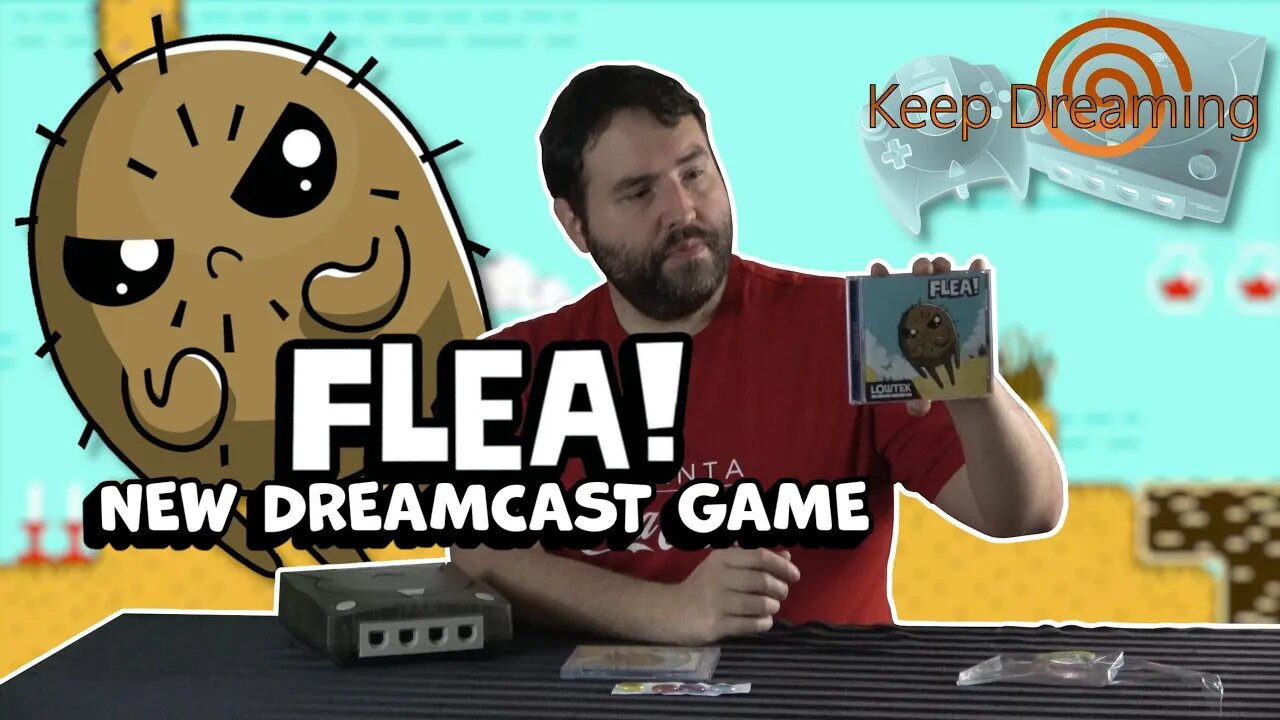 Keep Dreaming - FLEA New 2022 Sega Dreamcast Game - Adam Koralik