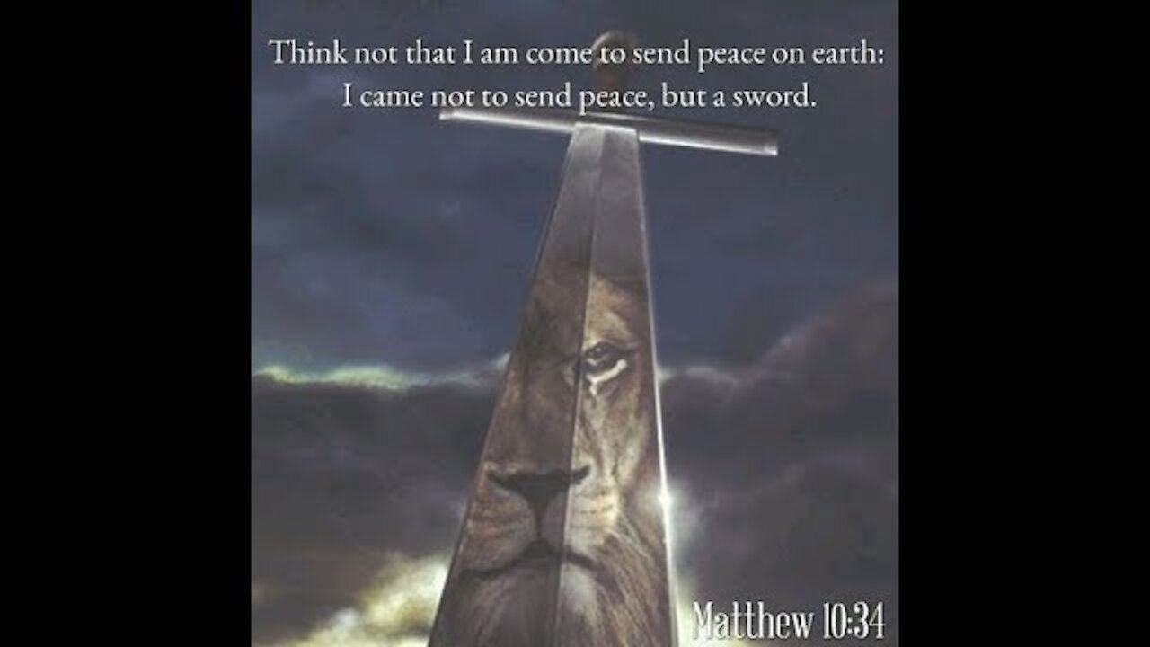 20170627 I CAME NOT TO BRING PEACE BUT A SWORD