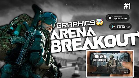 الأولى التجربة اللعبة arena breakout Mobile شيء رائع 🤯 #video #gaming