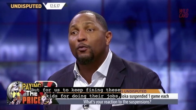Ray Lewis Doesn't Agree With Fining Players For Big Hits