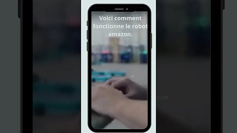 Voici comment fonctionne le robot amazon.