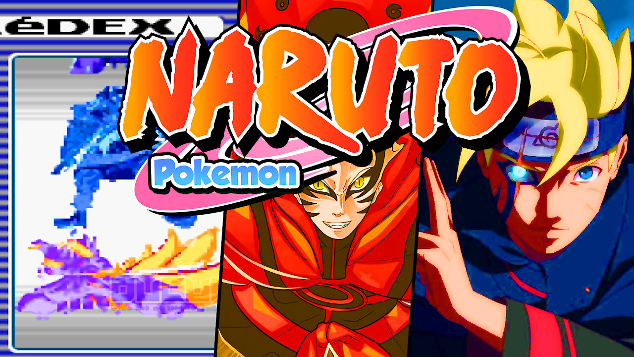 Pokemon Naruto 4.0 - New GBA Hack ROM, you can catch Boruto, Naruto, Sasuke, Kawaki, Sakura and more