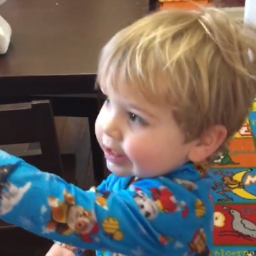 Toddler Boy Tells His Mom To Call The Police