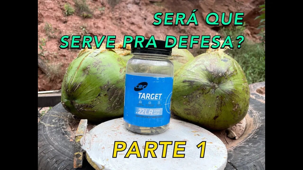 22 TARGET SERVE PARA DEFESA? | TESTE EM VÍDEO | PARTE 1