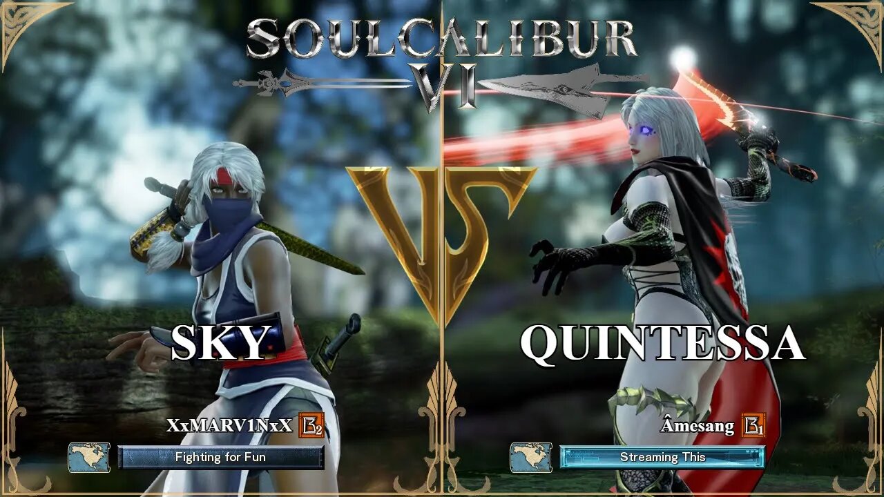 SoulCalibur VI — XxMARV1NxX (Sky) VS Amesang (Quintessa) | Xbox Series X Ranked