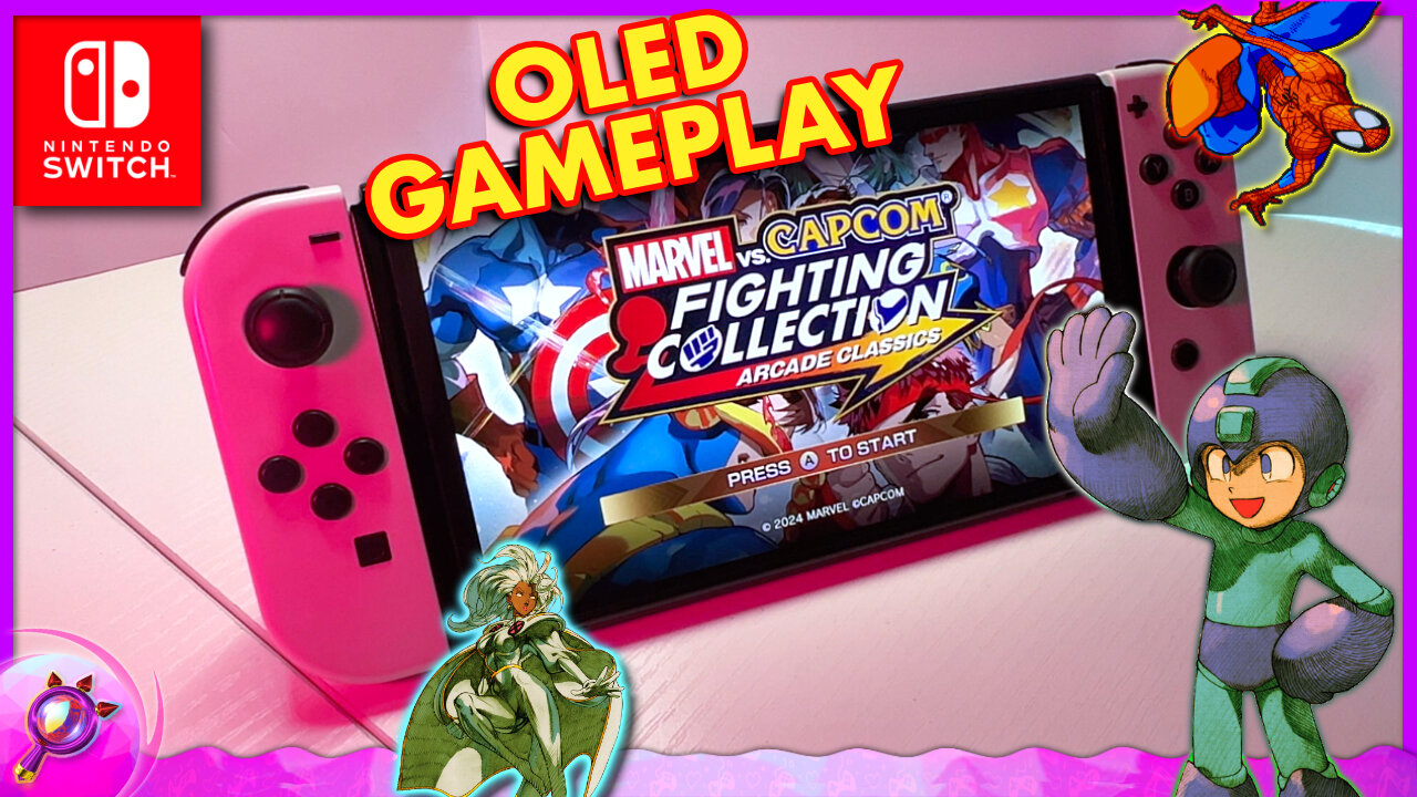 Marvel vs. Capcom Fighting Collection on Nintendo Switch OLED