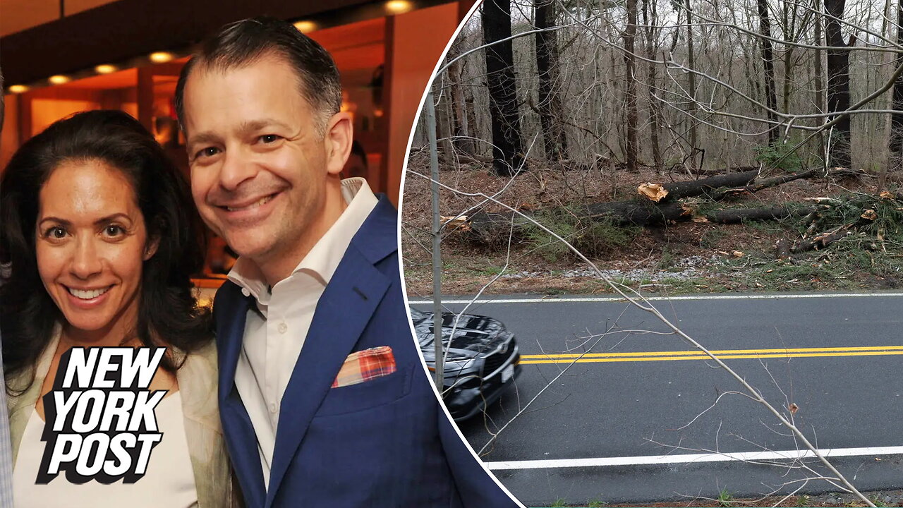 NY mom crushed by tree during vicious rainstorm ID'd as wife of Yankees exec