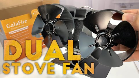 Twin Motor Wood Stove Eco Fan by GALAFIRE Review