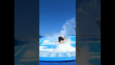 Would you do this? Subscribe for more #short #shorts #vacation #adventure #travel #cruise #tropical