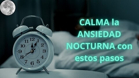 Ansiedad Nocturna? Ya no más!