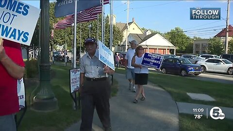 Residents rally against proposed Boston Road Interchange project