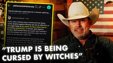 Witches trying to CURSE Trump say “He has some kind of protection around him”