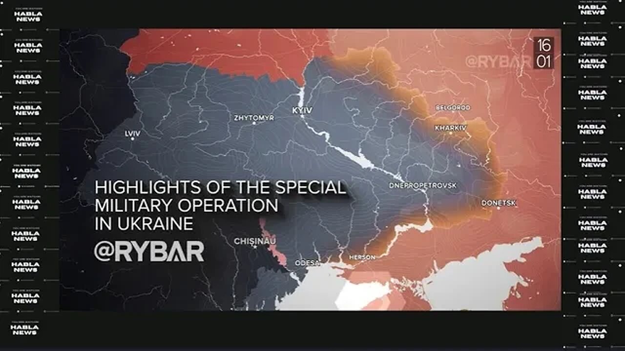 Highlights of Russian Military Operation in Ukraine on January 16 per Rybar.