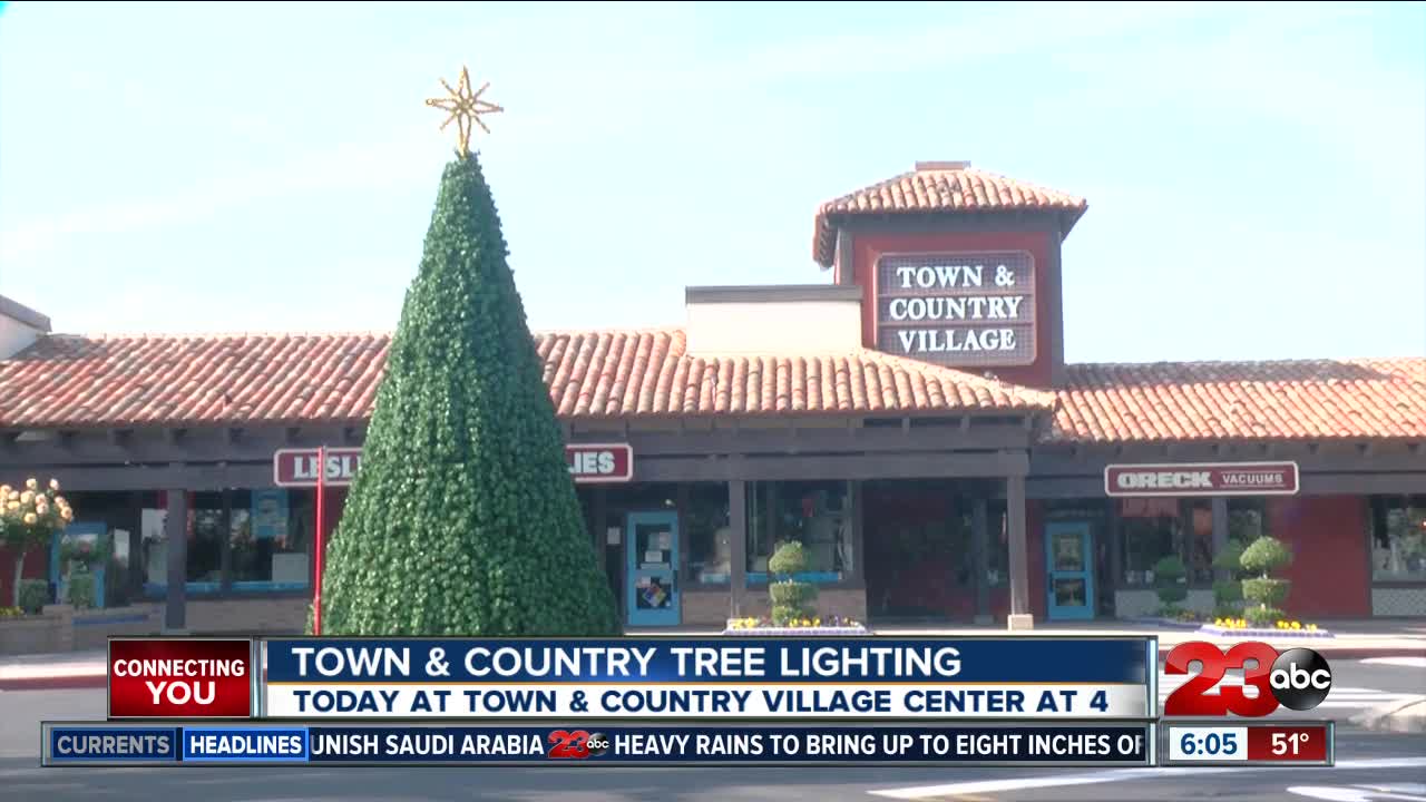 Town & Country tree lighting today
