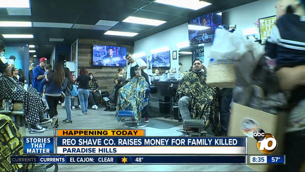 Local barber shop to raise money for Paradise Hills family killed in murder-suicide