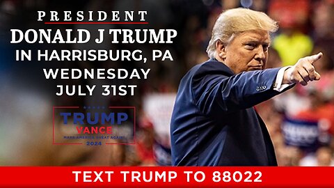 LIVE: President Trump in Harrisburg, PA