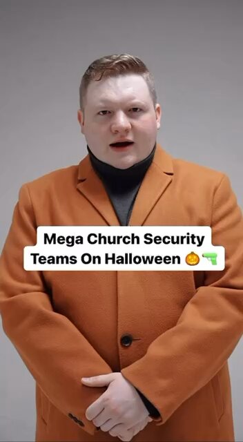Church on Halloween