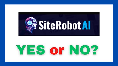 SiteRobot AI Review & Demo Video - AI App Turns Keywords Into A Fully Functional Stunning Website