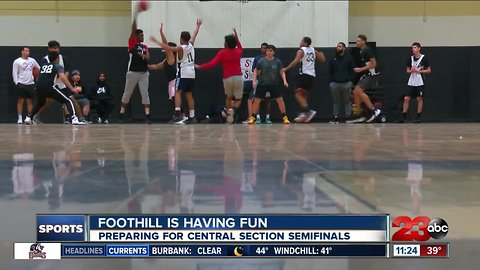 Foothill focused on fun during playoffs