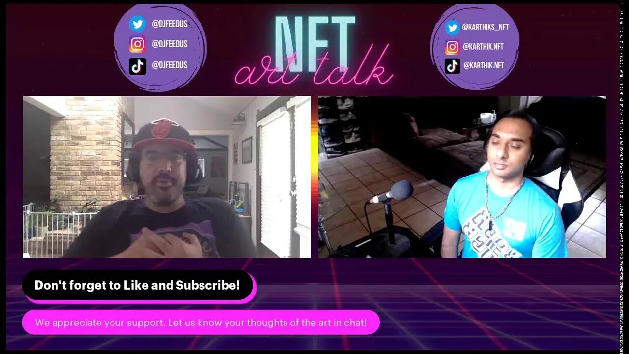 NFT ART TALK - EP 53 - NFT ARTISTS - JONATHAN NASH, ALPHA3ZERO, PURRTATO, DATURIMANZ