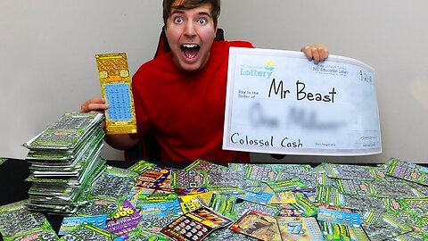 I Spent $30,000 On Lottery Tickets And Won || Mrbeast || Rumble