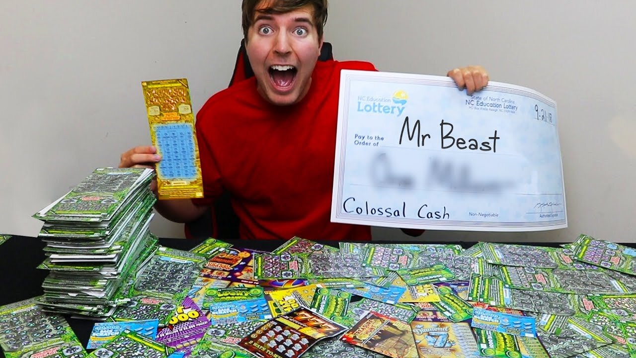I Spent $30,000 On Lottery Tickets And Won || Mrbeast || Rumble