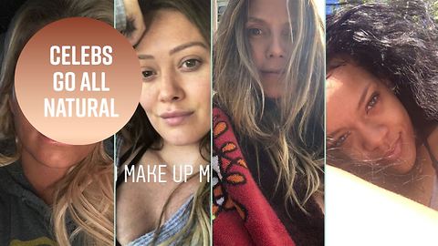 Heidi Klum is joining the make-up free selfie trend