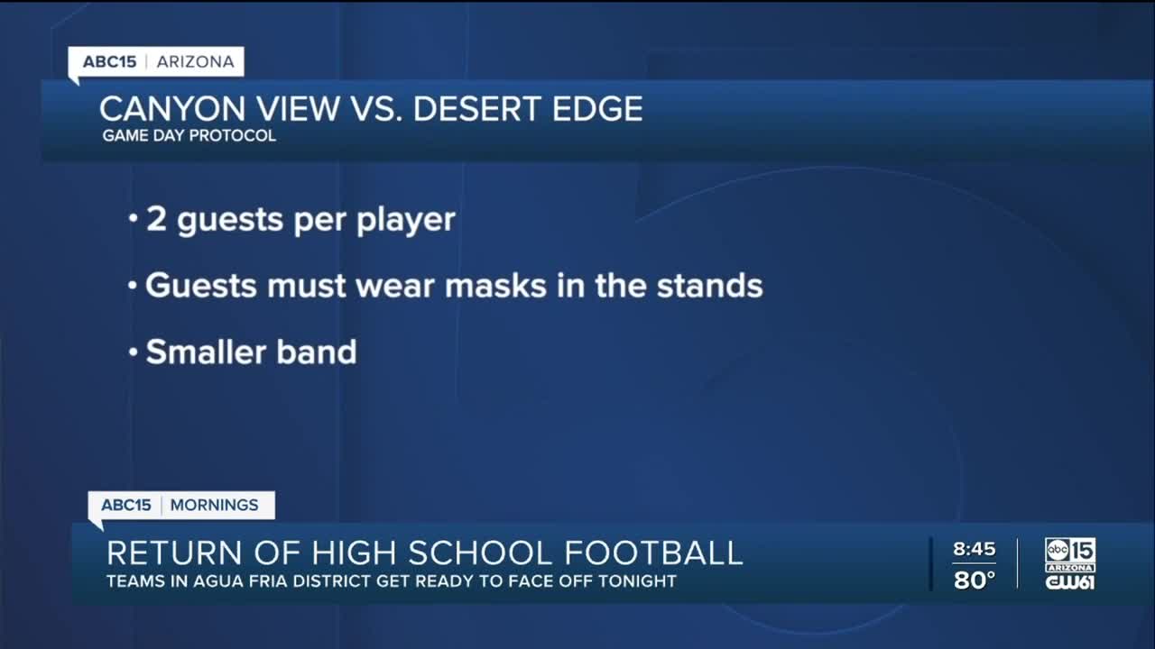 Agua Fria School District football games still on this weekend