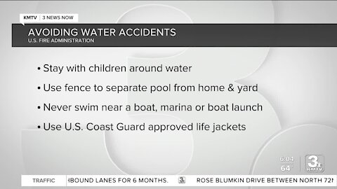 Avoiding water accidents over holiday weekend