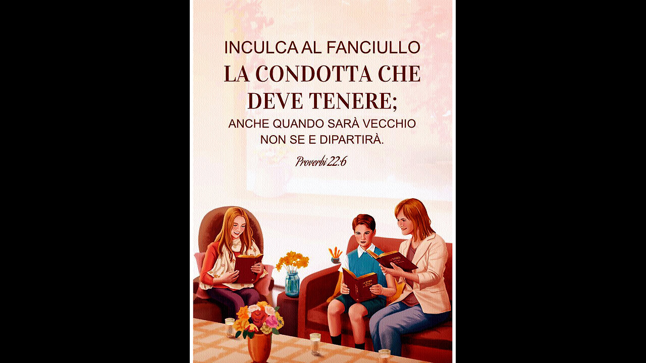 #PROVERBI 22:6-16 - “ISTRUISCI IL FANCIULLO NELLA CONDOTTA CHE DEVE TENERE; ANCHE QUANDO SARÀ VECCHIO NON SE NE ALLONTANERÀ!!”😇💖🙏 = #A Dio con tutto il cuore, SOPRATTUTTO nella SANTA MESSA e in TUTTI I SACRAMENTI!! =