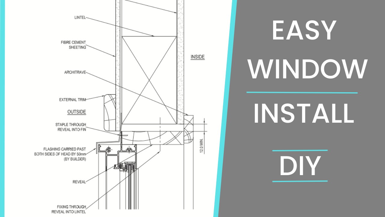 How To Install An Aluminium Window In A Timber Frame || DIY