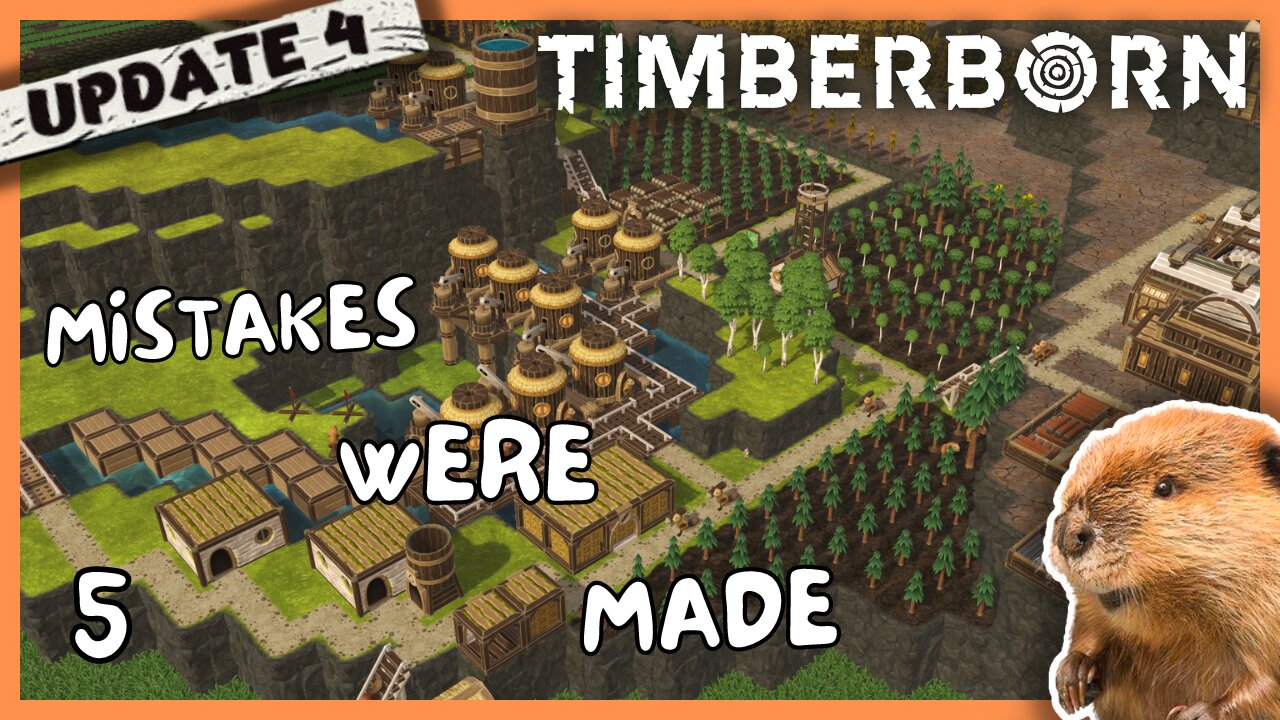 Disaster Narrowly Avoided? | Timberborn Update 4 | 5