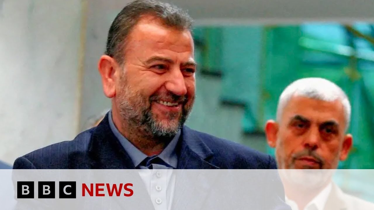 Funeral of Hamas deputy leader takes place in Lebanon | BBC News