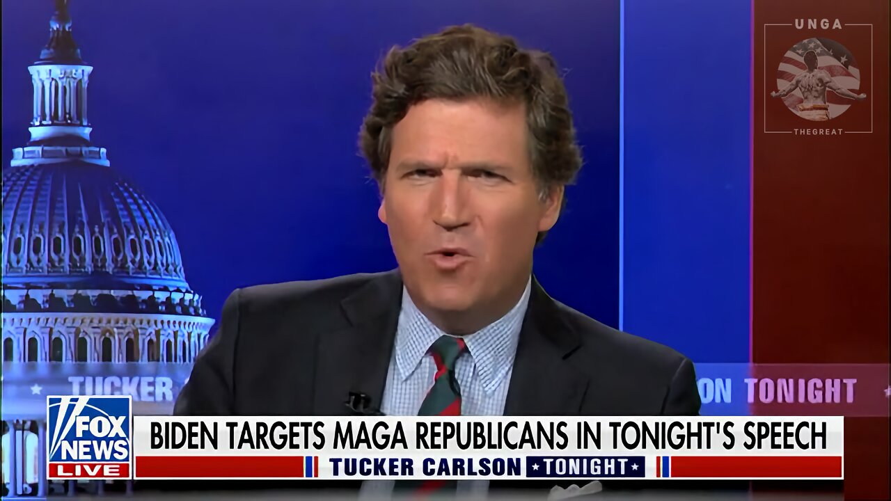 Tucker: Biden Crossed a Dangerous Place Saying All Who Disagrees with Him Is a Threat to America