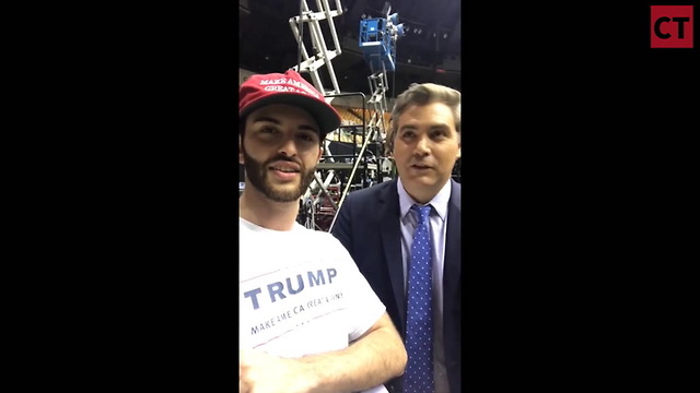 Trump Supporter Pressures Acosta, Asks Him To Name 1 Thing He Actually Likes About Trump