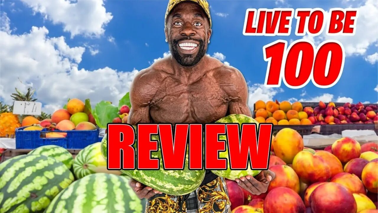 Kali Muscle Grocery Haul To Live To Be 100/Fruitarian Review