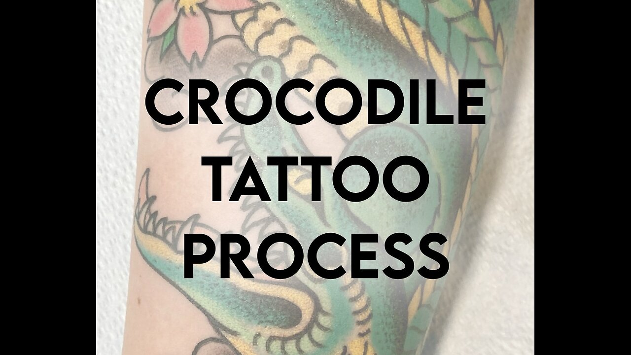 Sunrise Tattoo - Crocodile Tattoo