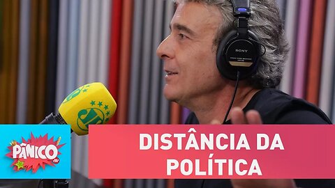 Alexandre Borges prefere manter distância da política | Pânico