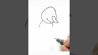 How to draw and paint Olaf from Disney Frozen Christmas #shorts