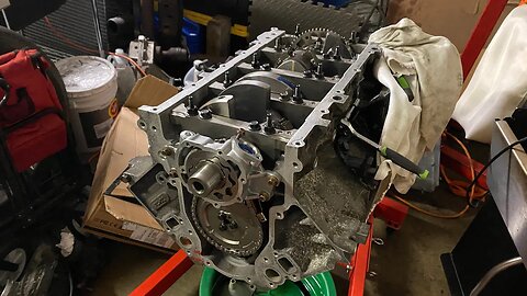 Tearing down the LS2 to fix my mistake. 9-7x part 8