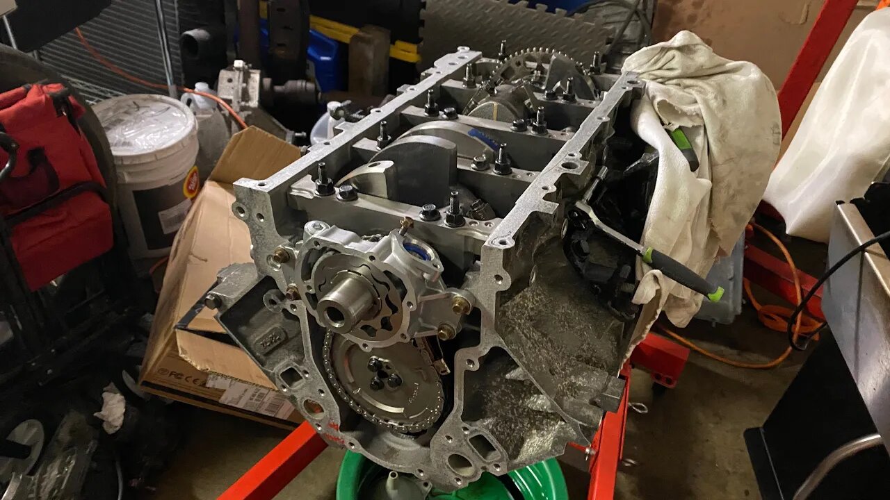 Tearing down the LS2 to fix my mistake. 9-7x part 8