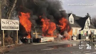 Eldersburg fire destroys business