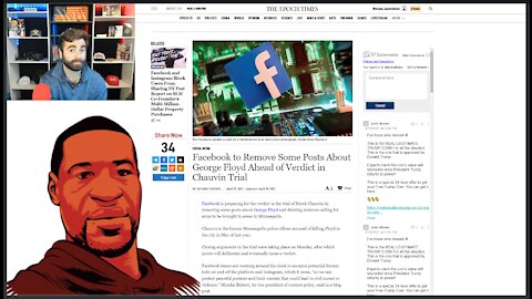 Facebook 'Protects George Floyd's Memory' While Holding Chauvin Out As Hate-Bait