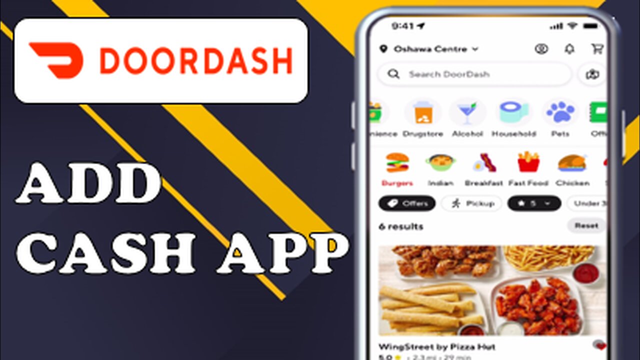 HOW TO ADD CASH APP ON DOORDASH