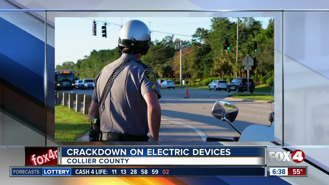 Law enforcement cracking down on device use in school and work zones