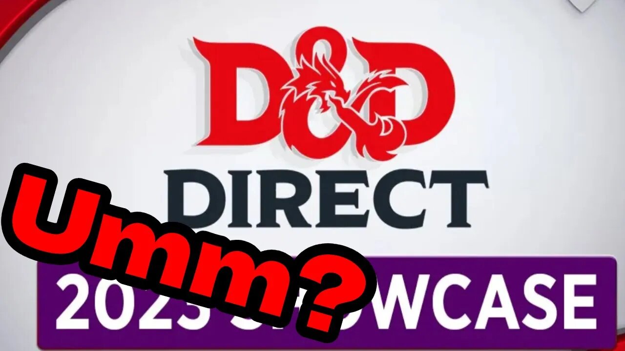 The D&D Direct Is Lack Luster (Live Reaction)